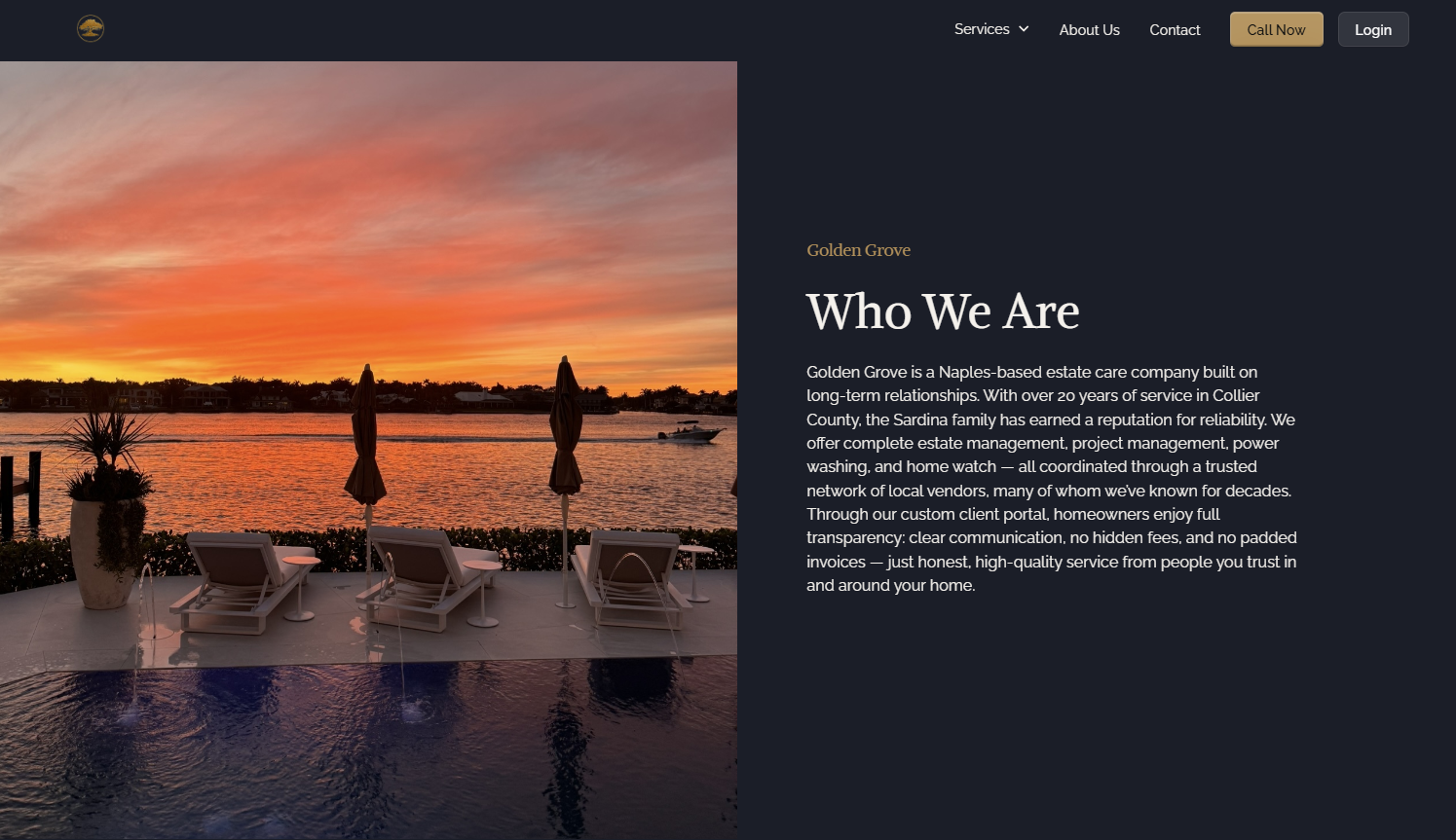 Golden Grove FL Website